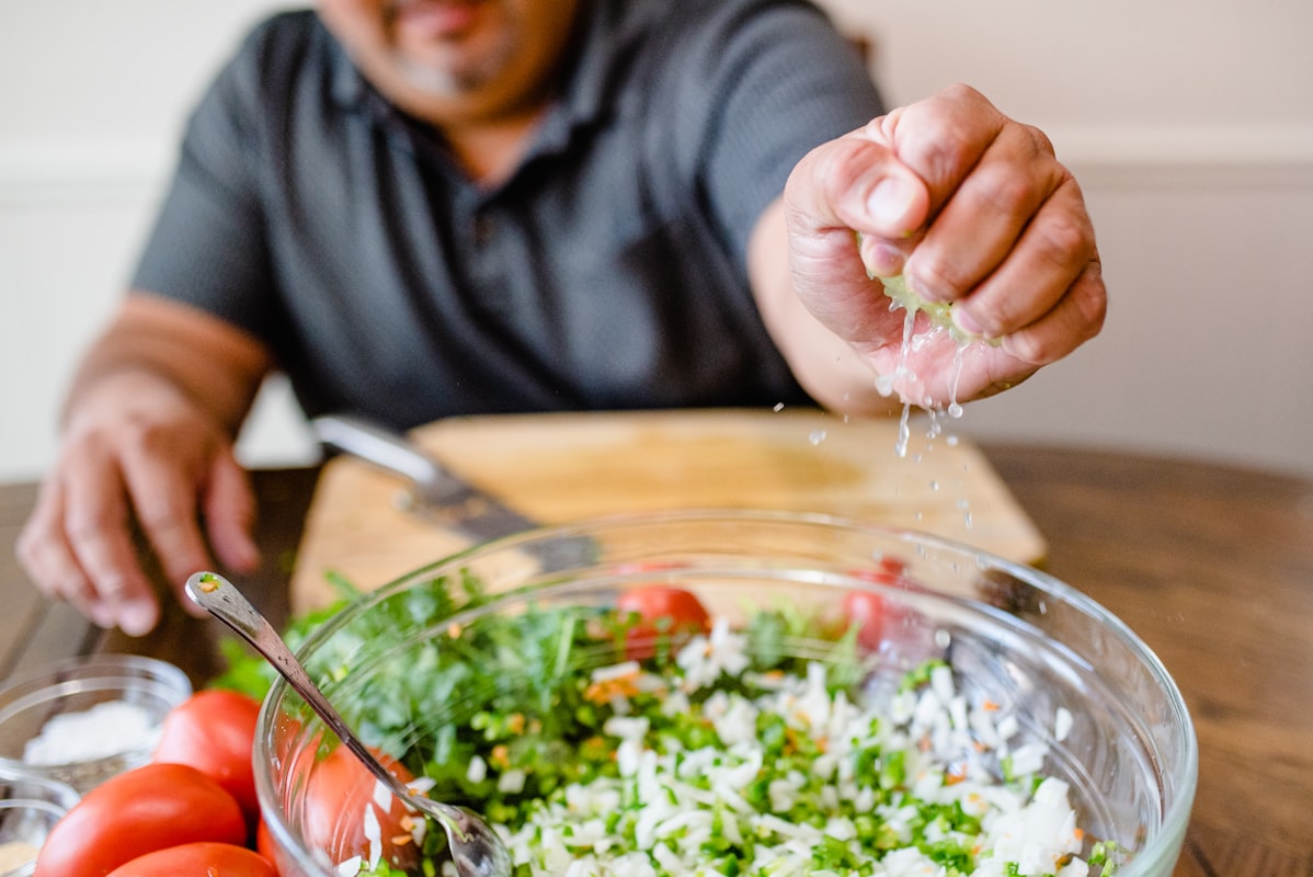 Ensalada fresca con verduras